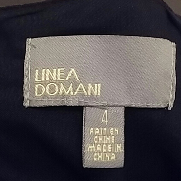 Linea Domani Yellow Black Floral Skirt 4 - Picture 4 of 4